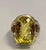 18 Carat Natural Lemmon Topaz Checkerboard Cocktail Ring 18 Karat Gold, Estate For Sale In New York - Image 6 of 18