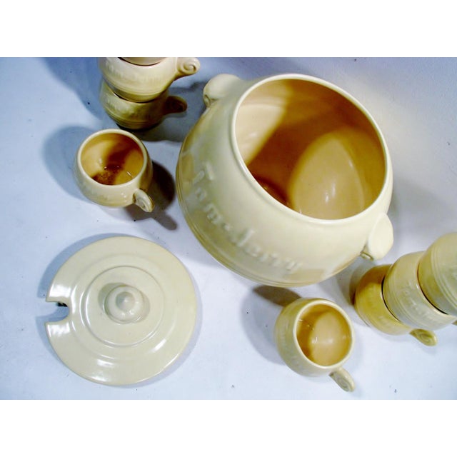 Metlox Poppytrail Tom & Jerry Punch Set - 9 Pieces For Sale In Denver - Image 6 of 7