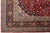 Textile Vintage Red Kashan Persian Wool Rug Featuring a Medallion Design For Sale - Image 7 of 10