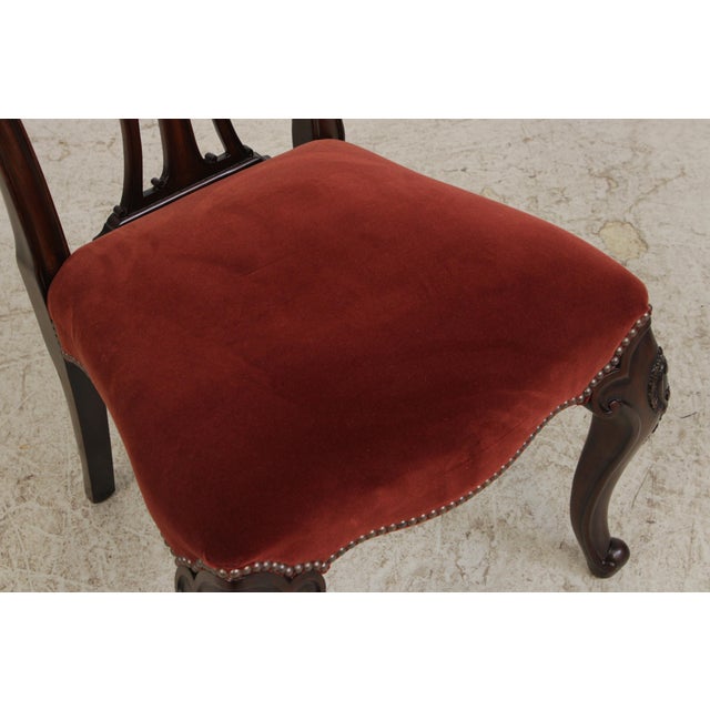 Set of 8 Drexel Mahogany Dining Chairs For Sale - Image 11 of 16