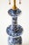 Ceramic Chinese Blue and White Porcelain Candlestick Mounted as a Lamp For Sale - Image 7 of 8
