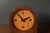 Mid-Century Modern Vintage Solid Walnut and Oak Studio Craft Table Clock For Sale - Image 3 of 10