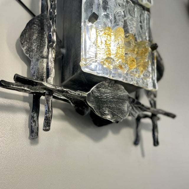 Brutalist Wall Lamp from A+E Leuchte, 1970s For Sale - Image 10 of 17