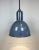 Industrial Grey Enamel Ceiling Lamp from Elektrosvit, 1950s For Sale - Image 9 of 13