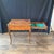 A truly fabulous 19th century French marquetry card table, the rectangular top centered with an inlaid cartouche and...
