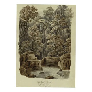 The Devil's Bridge, Cardiganshire, Wales, 1832, Watercolour For Sale