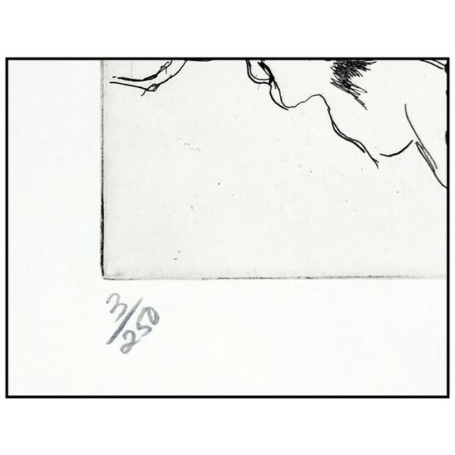 Leroy Neiman 1980s Into the Open, LeRoy Neiman For Sale - Image 4 of 5