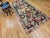 Vintage Caucasian Karabagh Kilim Runner, Handwoven Wool, Allover Floral Pattern, Brown & Tan, 5x11 For Sale In Chicago - Image 6 of 16