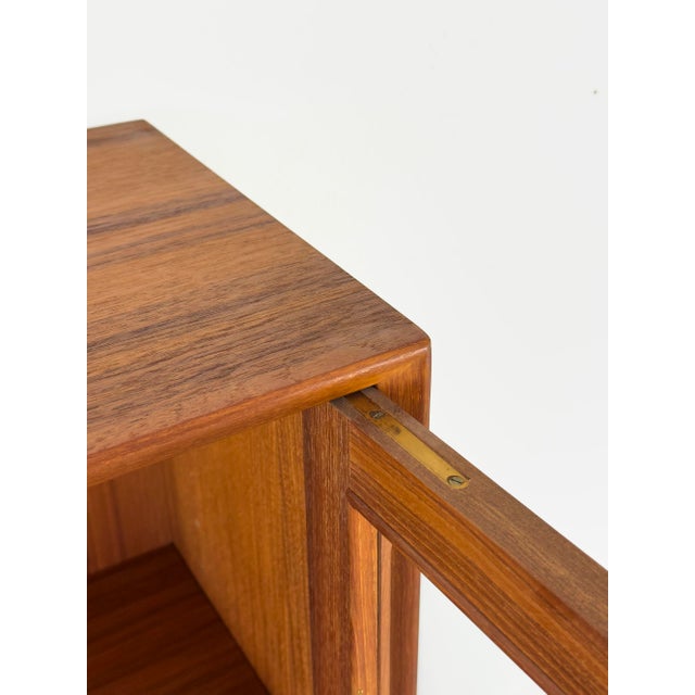 Teak Highboard with Glass Doors from Brouer Møbelfabrik, 1960s For Sale - Image 6 of 18