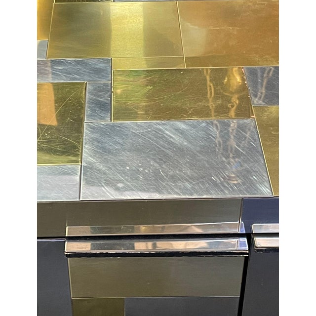 Signed Paul Evans for Directional 'Cityscape' Pe 200 Sideboard, Circa 1975. For Sale In Los Angeles - Image 6 of 7