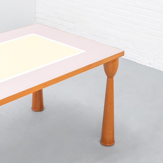 Zanotta Filicudi Dining Table by Ettore Sottsass & Marco Zanini for Zanotta, 1990s For Sale - Image 4 of 13