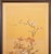 Lovely Showa Era Japanese painted panel depicting blossoming cherry tree (Sakura) and flowers on gold background. Signed...