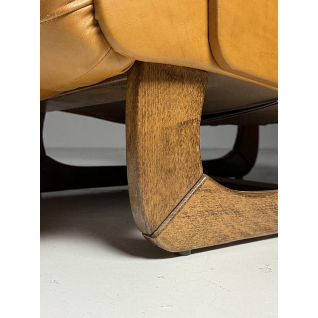 Vintage Italian Armchairs in Leather, 1970, Set of 2 For Sale - Image 13 of 18