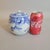 This antique Japanese blue and white porcelain mizusashi dates to the Meiji period (1868-1912) and was made for use in the...