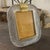 1990s 1990s Barovier Style Art Deco Clear Murano Glass Rectangular Picture Frame For Sale - Image 5 of 13