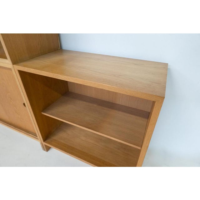 Mid-Century Modern Wall Unit by Borge Mogensen, Denmark, 1960s For Sale - Image 10 of 11