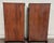 Vintage Traditional English Georgian Style Mahogany Finish Bookcase Pair For Sale - Image 10 of 12