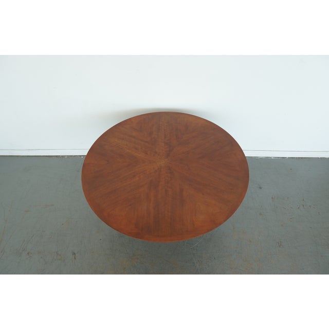Brown John Widdicomb Co. Pedestal Table For Sale - Image 8 of 11