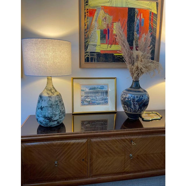 Modern Lucien Génin, Paris La Bourse, 1930s, Gouache on Paper, Framed For Sale - Image 3 of 18