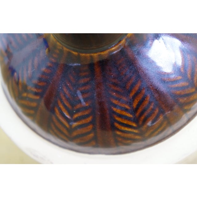 1967 Bθπ Beta Theta Pi Greek Fraternity Basin Street Whiskey Jug Crock 10" For Sale - Image 12 of 12