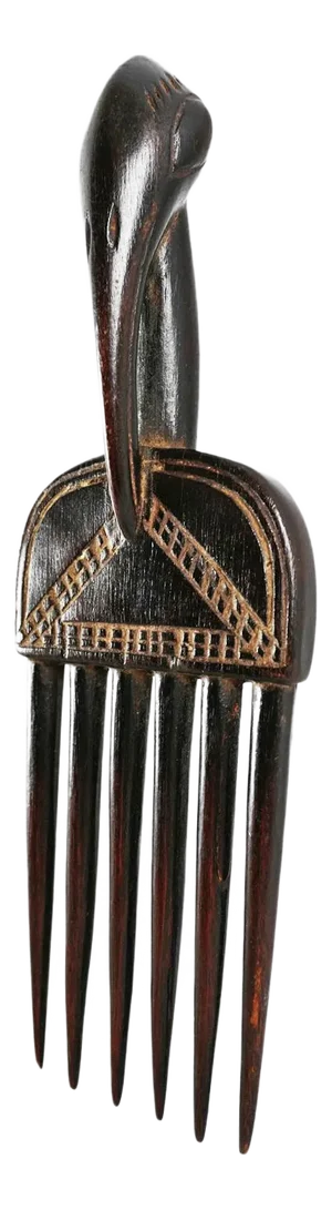 Antique Hornbill Senufo Comb