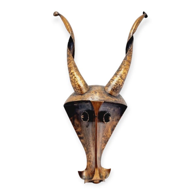Chiwara Wall Mask, 1970s For Sale - Image 15 of 15