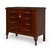 Charles X Italian Venetian Mahogany Commode with Portoro Marble Top, 1830 For Sale - Image 6 of 12