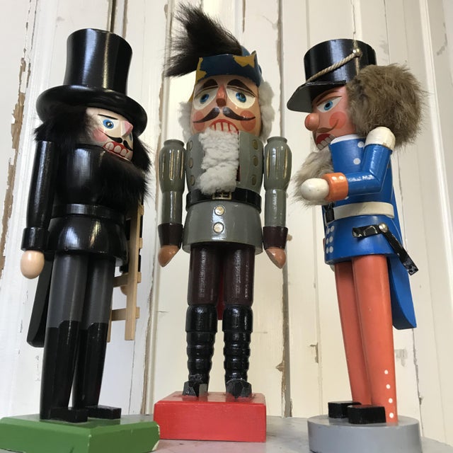 Wooden Nutrackers, 1970s, Set of 3 For Sale - Image 11 of 17
