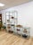 Rare Milo Baughman Style Chrome Glass Etagere Display Shelf Vintage MCM Shelving For Sale In Tampa - Image 6 of 12
