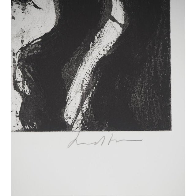 Bengt LINDSTROM (1925-2008) The Bird and the Shaman, 1988 Original aquatint engraving Signed in pencil Numbered / 50...