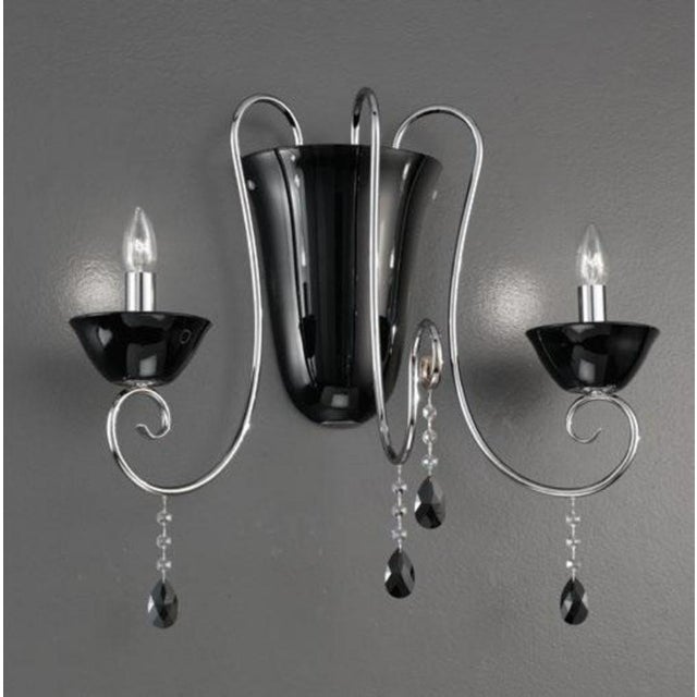 Diva 12 Lights Chandelier in Polished Chrome and Crystal by Aggiolight For Sale - Image 12 of 15
