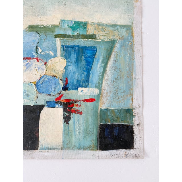 Larry Poons, Abstract Composition, 2003, Oil Painting on Canvas For Sale - Image 4 of 17