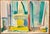 1950s Robert Colborne Mid Century Modern Abstract Painting For Sale