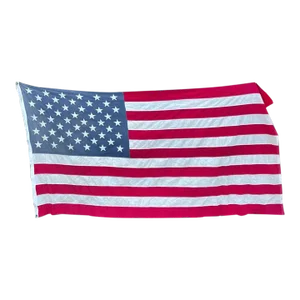 Large Vintage Cotton 50 Star American Flag Great Fade!