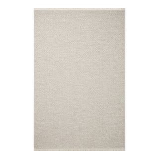 Amber Lewis x Loloi Malibu Ivory / Dove 3'-9" x 5'-9" Accent Rug For Sale