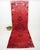 1970s Vintage Turkish Handmade Wool Cotton Red Runner Rug For Sale - Image 10 of 11