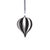 The Monochrome Stripe Glass Hanging Holiday Ornaments bring a touch of modern elegance to your festive decor. Each...