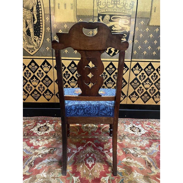 Wood English Rosewood Chairs, Set of 6 For Sale - Image 7 of 8