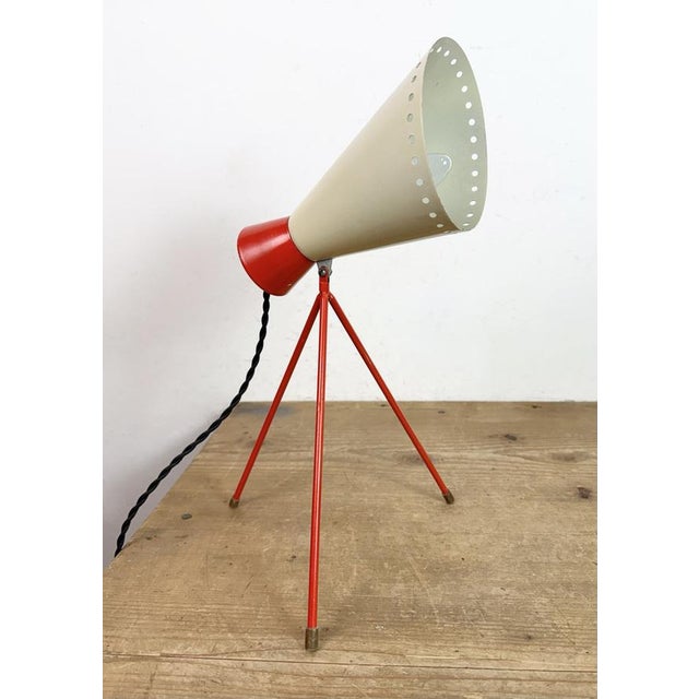 Mid-Century Table Lamp by Josef Hůrka for Napako, 1950s For Sale - Image 12 of 18