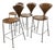 Norman Cherner for Cherner Chair Company Cherner Counter Stools, Set of Four For Sale