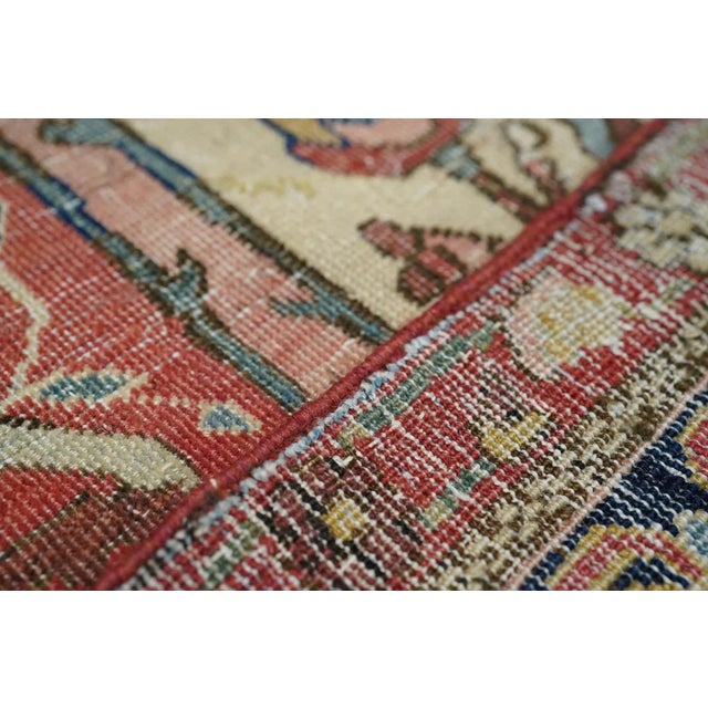 Antique Farahan Sarouk Rug 4'0'' x 6'7'' For Sale - Image 9 of 9