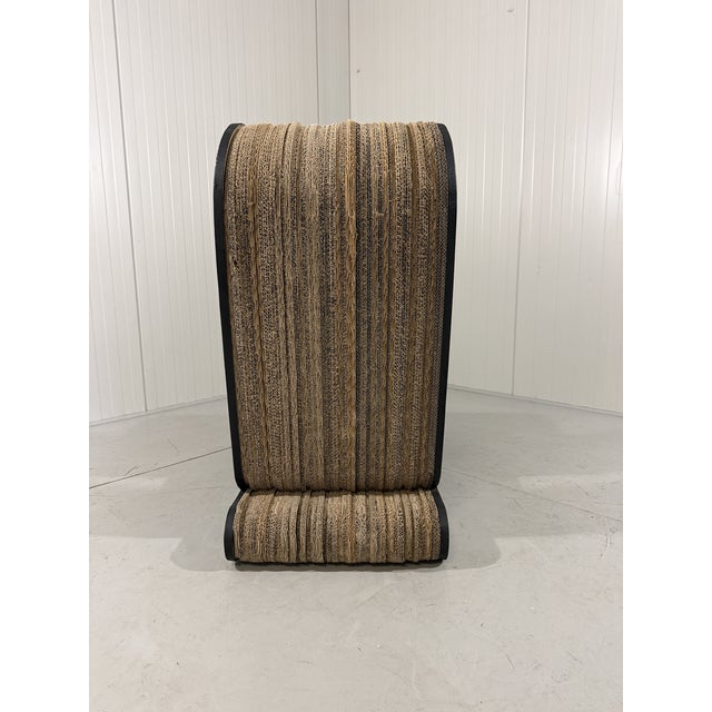 Sculpted Cardboard and MDF Lounge Chair, 1990s For Sale - Image 18 of 18