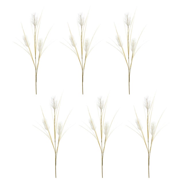 Rustic Bunny Tail Spray (Set of 6) For Sale - Image 3 of 3
