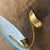 Two 1950s Mid-Century Modern Brass and Opaline Glass Italian Wall Sconces For Sale - Image 9 of 11