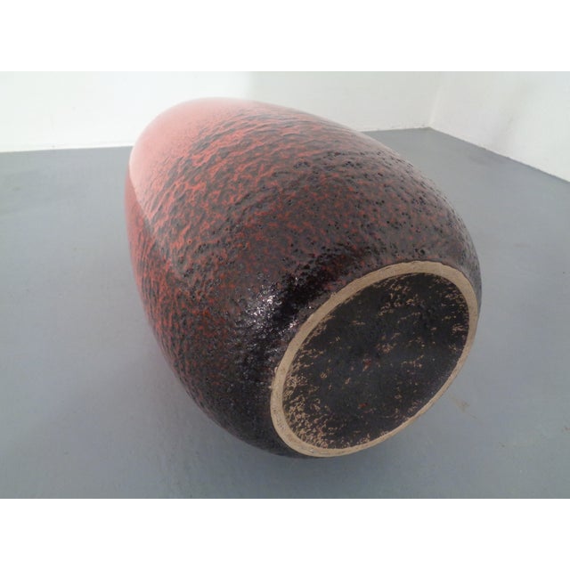 Large Glazed Ceramic Nr. 284-53 Vase from Scheurich, 1970s For Sale - Image 14 of 17