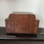 1925 Art Deco Oak Mantel Westminster Clock by Hamburg Amerikanische Uhrenfabrik (Hau) For Sale - Image 4 of 9