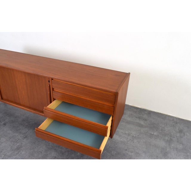 Mid-Century Modern Danish Teak Sideboard, 1960s For Sale - Image 17 of 18