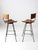 Mid-Century Stools Pair For Sale - Image 12 of 17