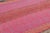 Rug & Kilim Vintage Frazada Kilim in Pink & Red Geometric Patterns - Rug & Kilim For Sale - Image 4 of 7
