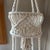 Textile Handwoven Cotton Macrame Tiered Plant Hanger For Sale - Image 7 of 8